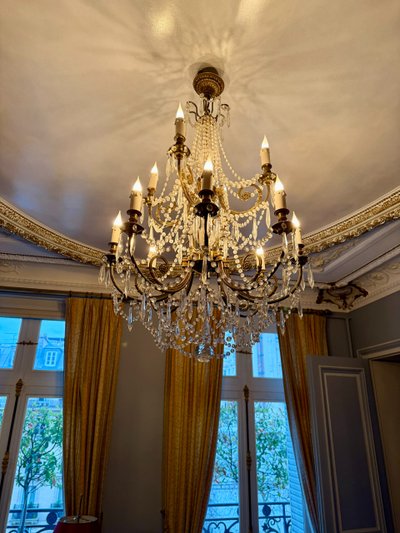 LOUIS XVI STYLE CHANDELIER