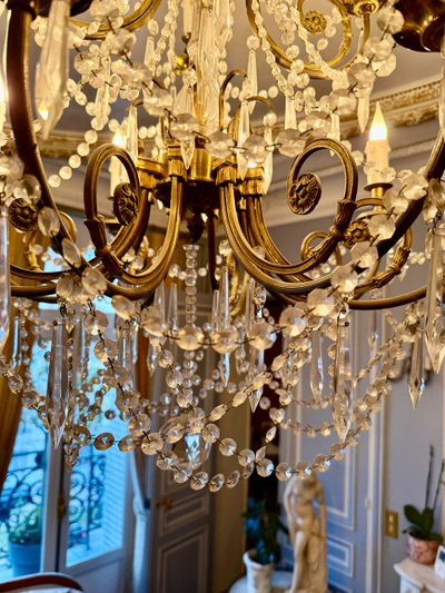 LOUIS XVI STYLE CHANDELIER