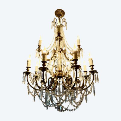 LOUIS XVI STYLE CHANDELIER