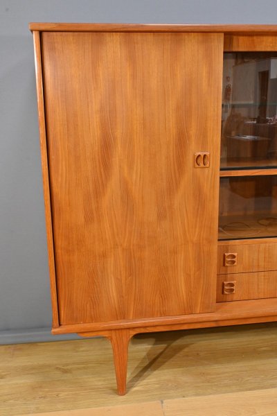 Scandinavian Sideboard in Blond Teak – 1970