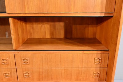 Scandinavian Sideboard in Blond Teak – 1970