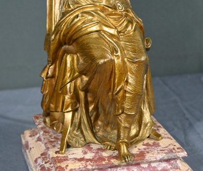 Bronze with Golden Patina “La Couture” – Early 20th Century