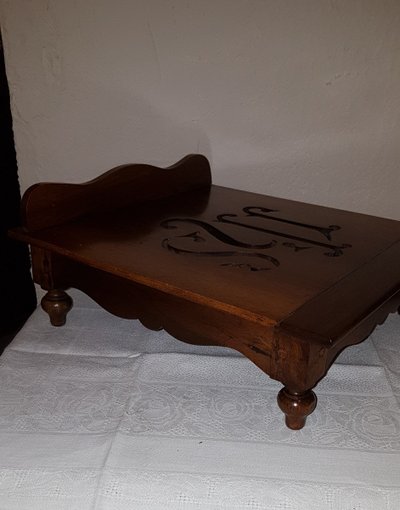 Walnut Table Lectern, Early 19th Century.