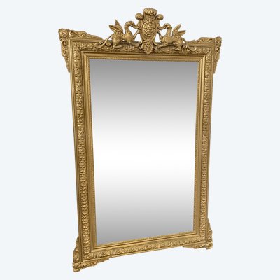 Large 19th Century Gilded Mirror – 86 cm X 140cm