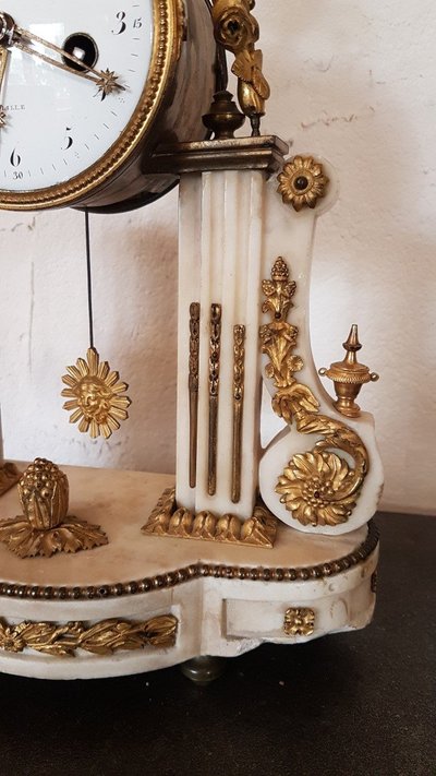 Louis XVI Portico Clock - 18th century