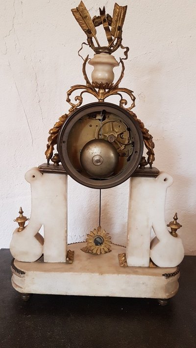 Louis XVI Portico Clock - 18th century