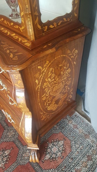 Commode Vitrine - Meuble Hollandais - époque 18ème