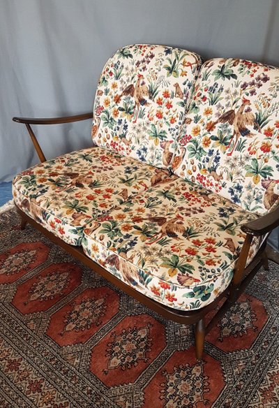 Divano due posti - modello Windsor - di Lucian Ercolani per Ercol