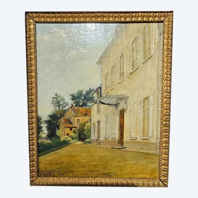 Impressionistisches Gemälde von André Turin 1879 - 1964 - "Le Boisgeloup"