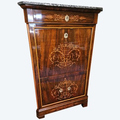 Charles X Rosewood Secretary - 19th century - France