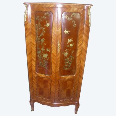 Small Louis XV style display cabinet - Early 20th century - Removable lacquerware