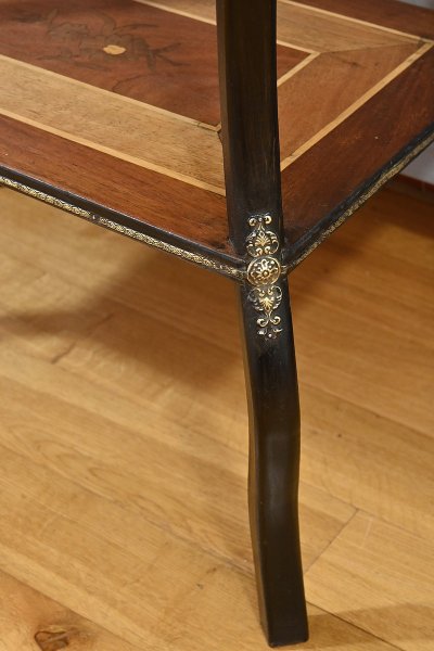 Marquetry Work Table, Napoleon III style – Late 19th century