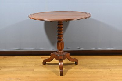 Mahogany System Pedestal Table, Louis Philippe Period – Mid-19th Century