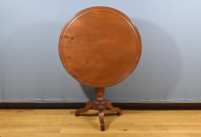 Mahogany System Pedestal Table, Louis Philippe Period – Mid-19th Century