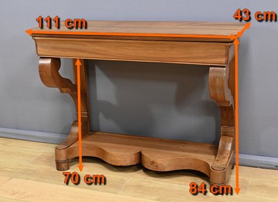 Restoration Console in Blond Cherry – Early 19th Century