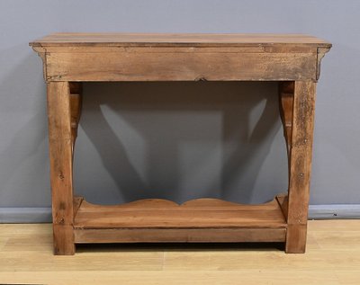 Restoration Console in Blond Cherry – Early 19th Century