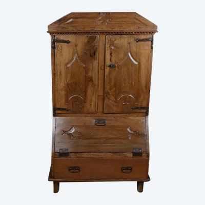 Walnut Storage Cabinet – 18th Century