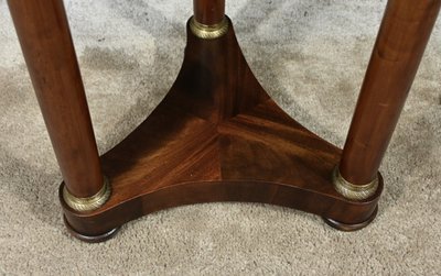 Tripod pedestal table in mahogany, Empire style – Early 20th century