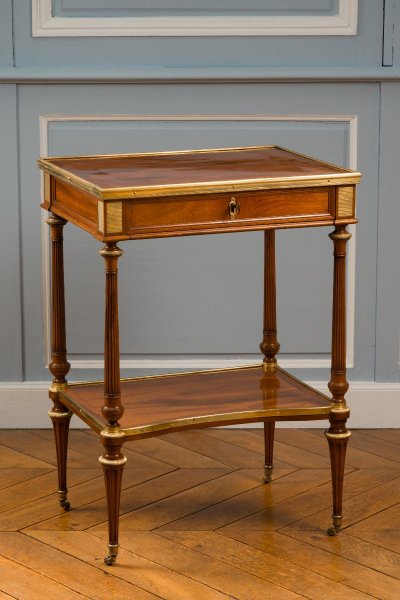 Writing table, Louis XVI period, Weisweiler model