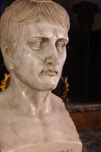 Bust of Napoleon in Carrara marble, after Chaudet