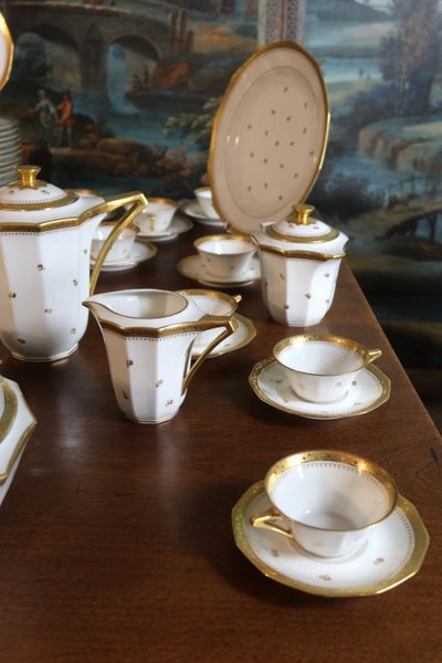 Important Limoges porcelain table service