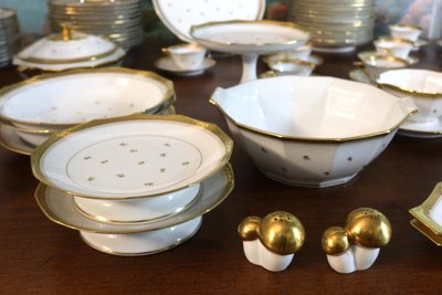 Important Limoges porcelain table service