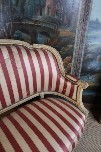 Large Louis XVI period sofa