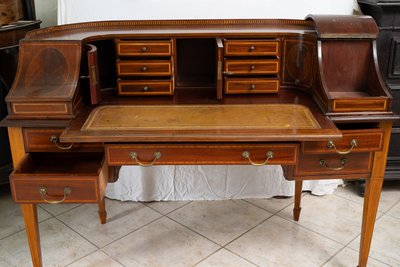 Old central desk England early 20th century.