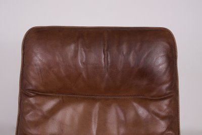 Fauteuil et Ottoman en cuir de Sede DS-50