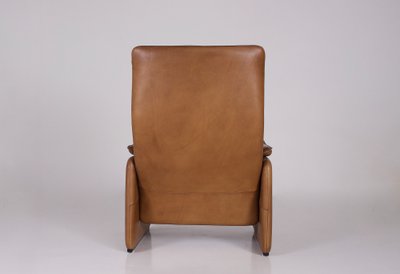 Fauteuil et Ottoman en cuir de Sede DS-50