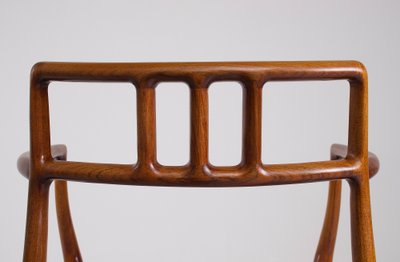 8 Rosewood chairs by Niels Otto Moller.