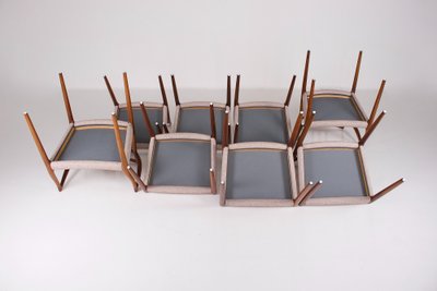 8 Rosewood chairs by Niels Otto Moller.