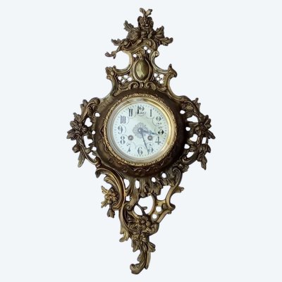 Antique Louis XV Style Cartel Clock