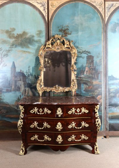 18th century Regency tomb chest of drawers