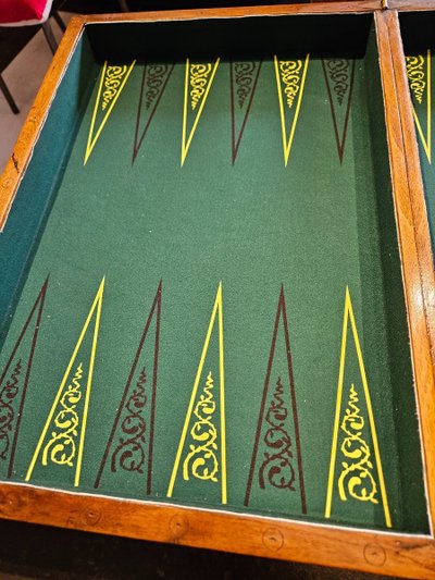 Backgammon game - Late 19th century.