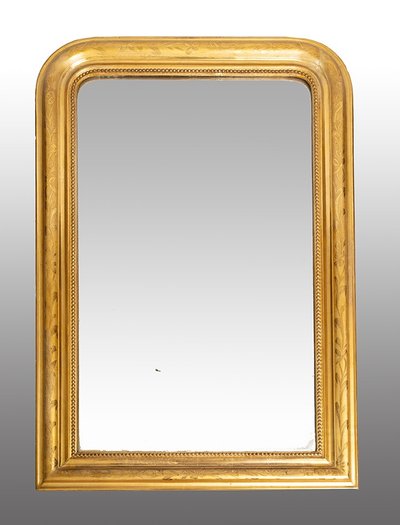 Antique mirror from 19th century France.