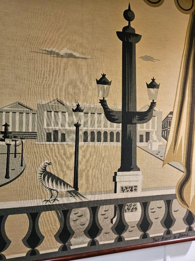 Jean Picart Le Doux Tapestry - Place De La Concorde - 1950s -