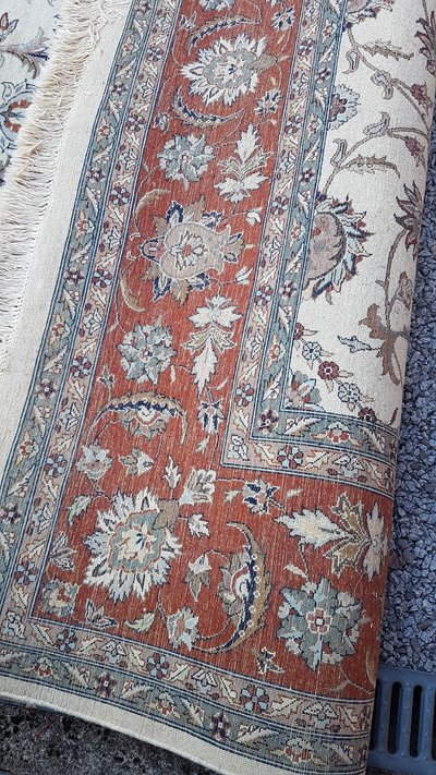 Isfahan rug - Iran 307cm X 247cm Wool - Mid 20th century