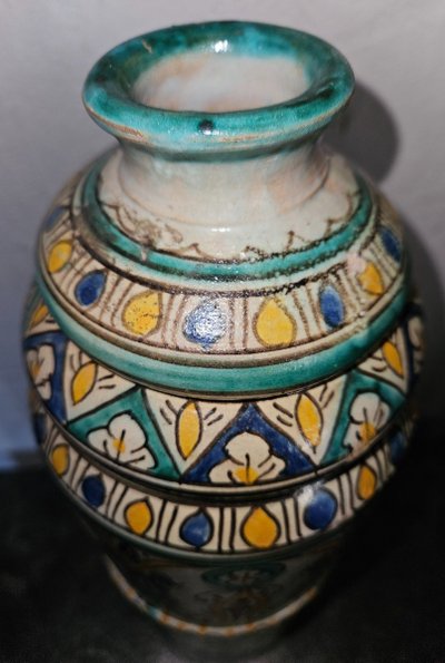 Large Moroccan Vase - Fez - Late 19th century -