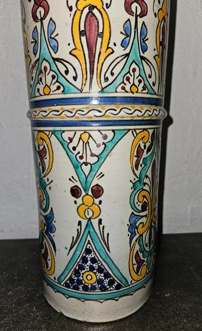 Large Moroccan Vase - Fez - Late 19th century -