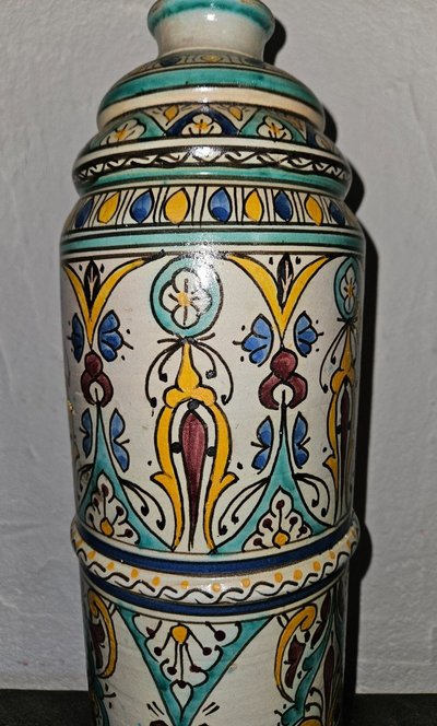 Large Moroccan Vase - Fez - Late 19th century -