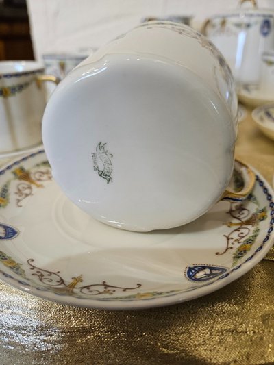 Service à Thé Ou à Café  En Porcelaine De Limoges  -  époque 20ème -