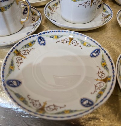 Service à Thé Ou à Café  En Porcelaine De Limoges  -  époque 20ème -