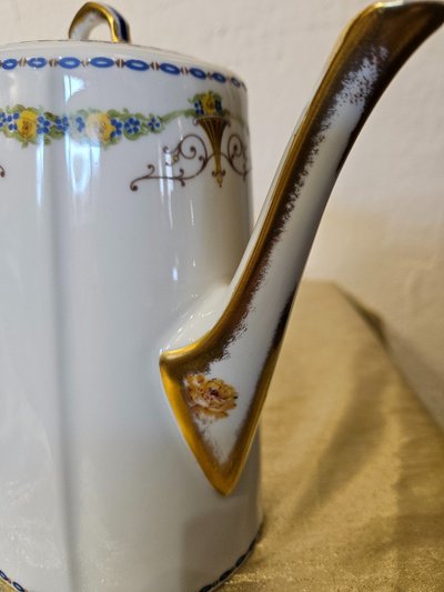 Service à Thé Ou à Café  En Porcelaine De Limoges  -  époque 20ème -