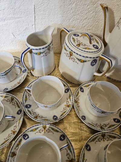 Service à Thé Ou à Café  En Porcelaine De Limoges  -  époque 20ème -