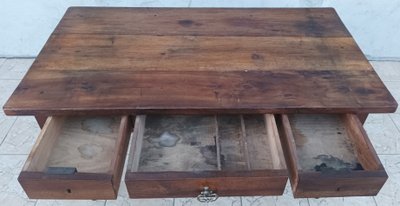 19th century walnut table