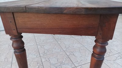 19th century walnut table