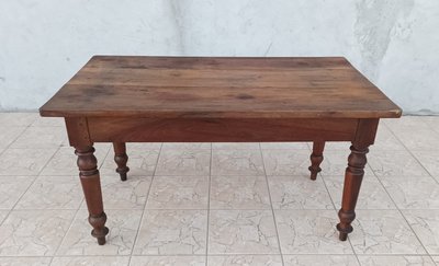 19th century walnut table