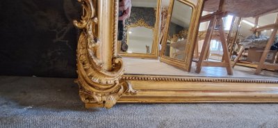 Miroir époque Napoléon III 182 x108