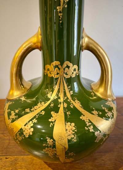 Pair of Art Nouveau Vases